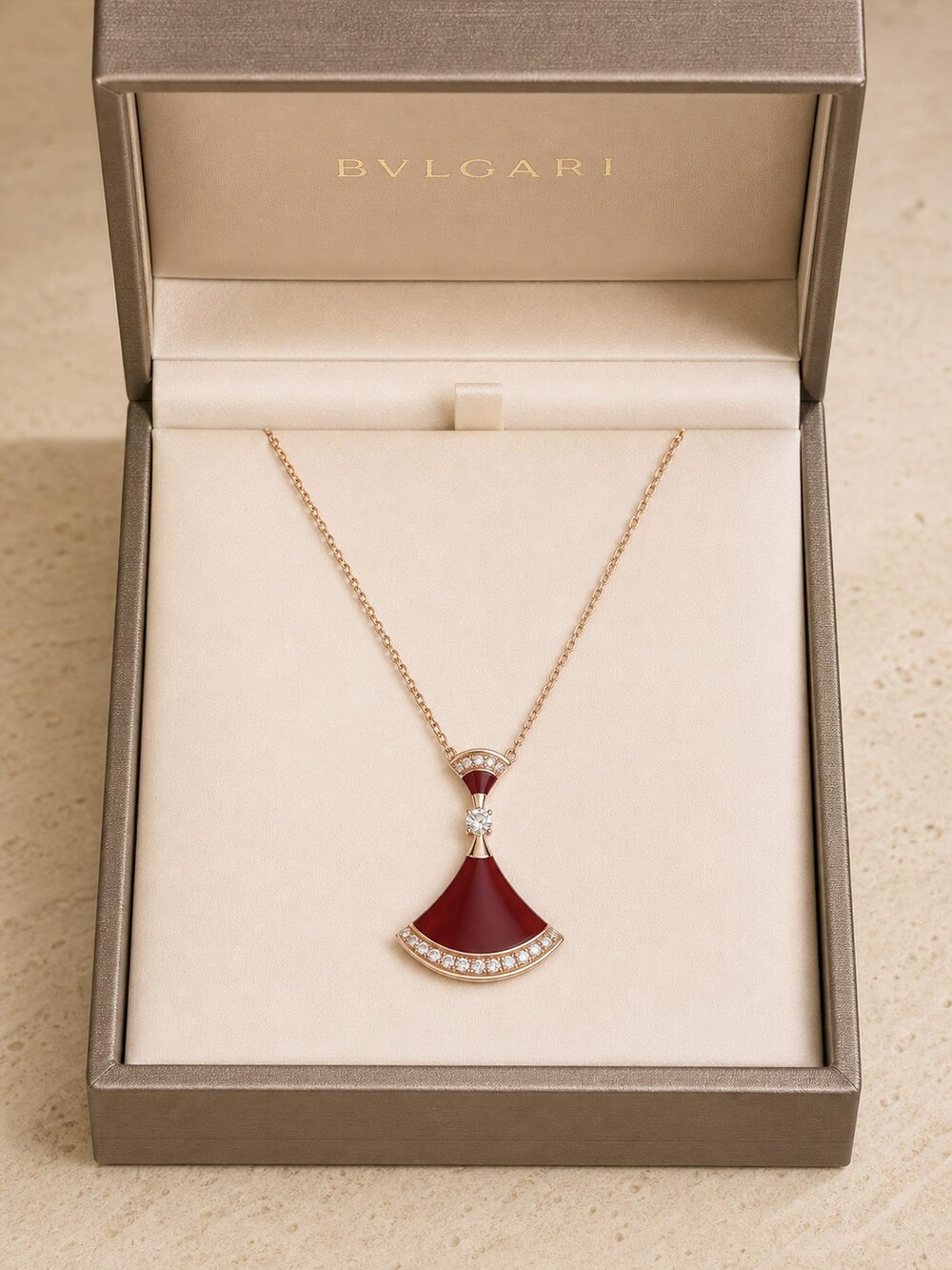 Bulgari Refined Statement Necklace Style 2 | New with Box - Picture 1 of 9
